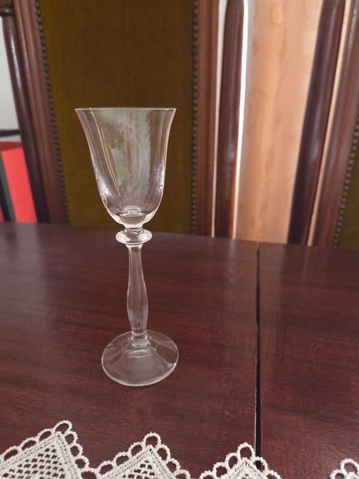 Conjunto copos de cristal Boehmia modelo Ângela