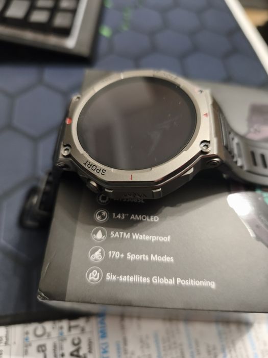 Jak T-REX  3 GPS Amoled stan idealny 1-mc na baterii