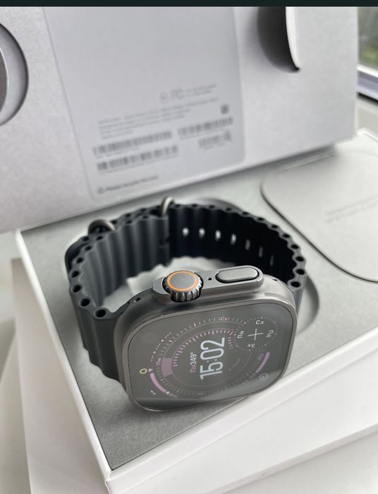 Apple watch ultra 2 idealny komplet pudełko 3 paski