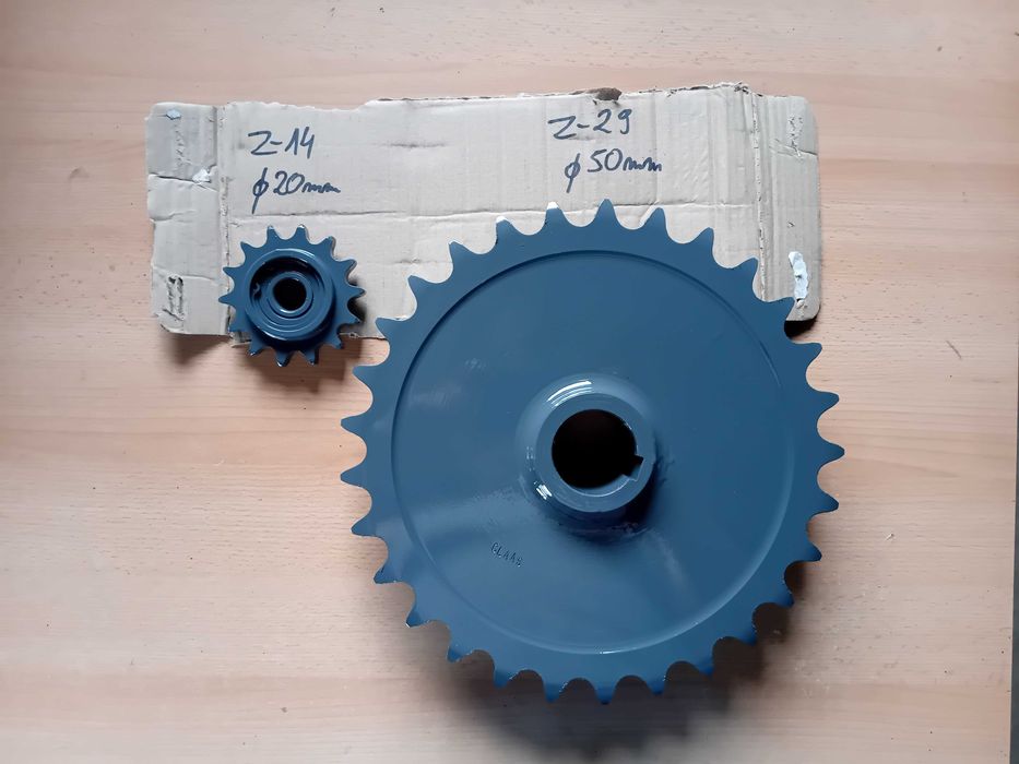 tryb zebatka z29 walek 50mm claas rollant 250,454,350 czesci 46