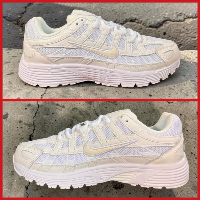 ‼️ Без передплати Кросівки Nike P-6000 All White ‼️
