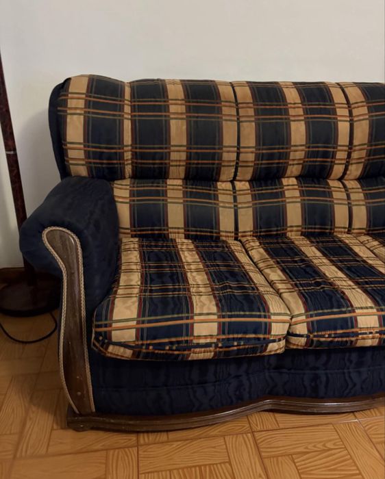 Conjunto de sofás 4 lugares