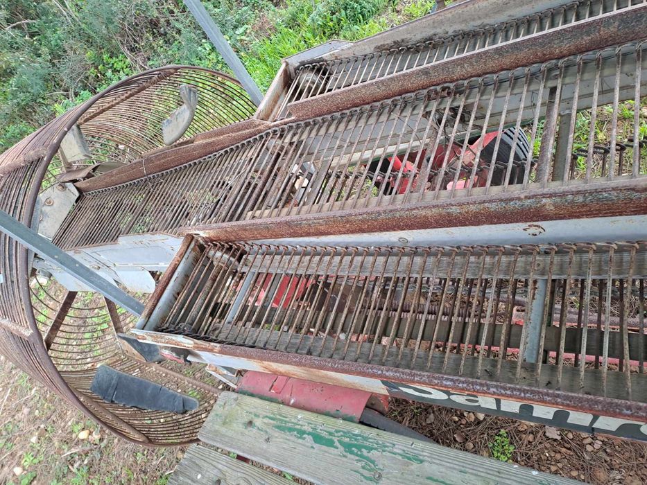 Máquina arrancar batata