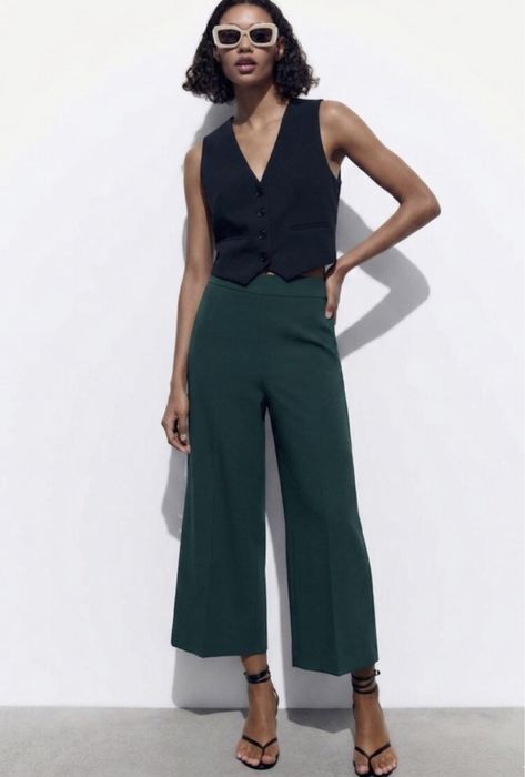Нові штани-кюлоти Zara , розмір M