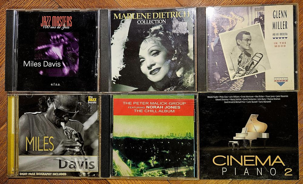 Miles Davis Glenn Miller Marlene Dietrich Norah Jones