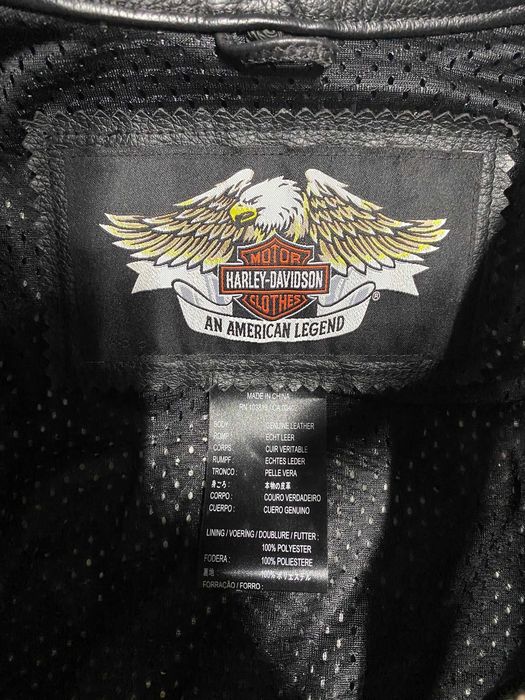Harley Davidson vários blusoes casacos pele cabedal para homem