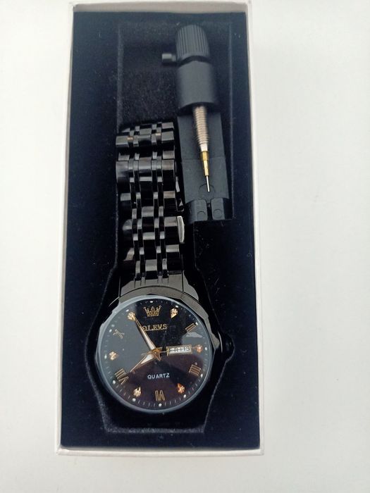 Zegarek męski OLEVS chronograf, stal nierdzewna, 3ATM
Mechanizm
