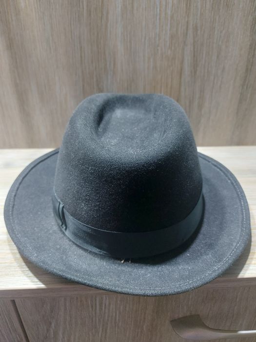 Шляпа замшевая женская