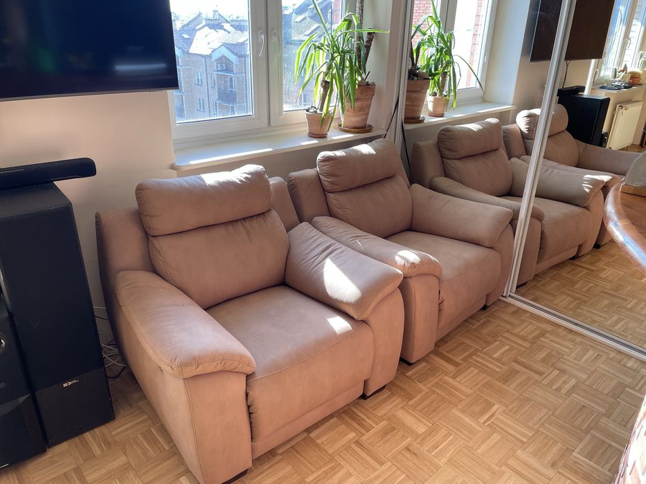 CREMONA Fotel z funkcją relaks