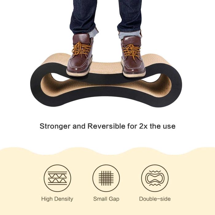 Drapak dla kota, najwyższej jakości tektura i konstrukcja PetCheer