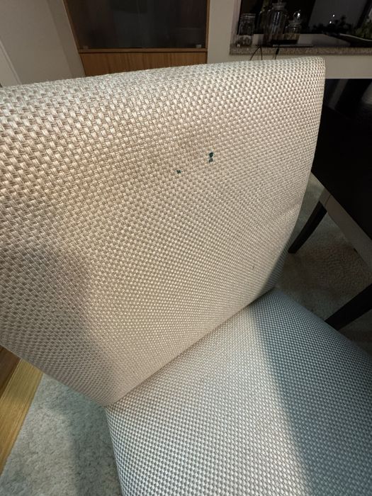 Mesa madeira wengué + cadeiras