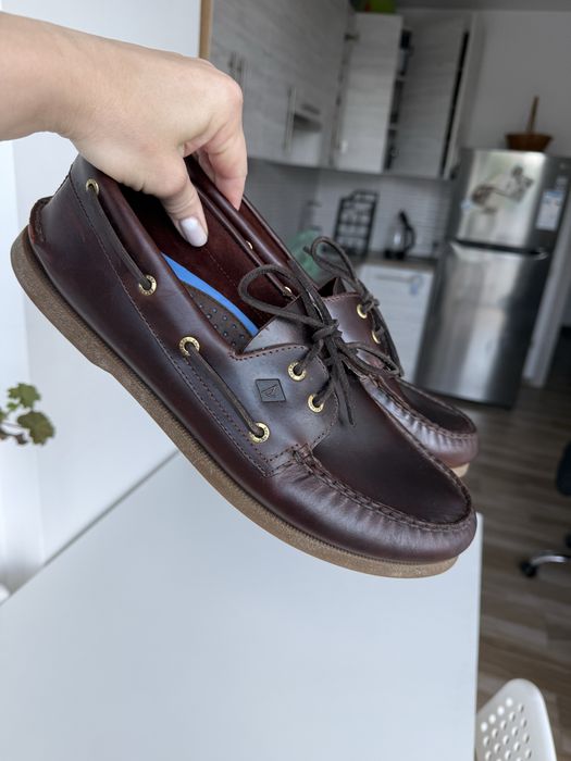 Топсайдери шкіряні, лофери, туфлі, мешти, Sperry, 46/47 розмір