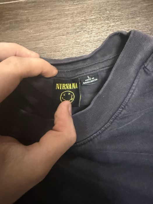 Nirvana футболка мужская