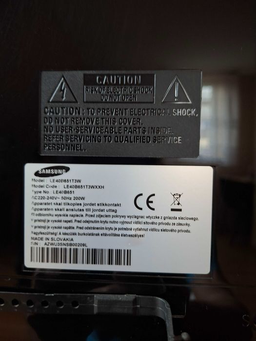 Telewizor samsung 40'' LE40 B651 w bdb stanie .