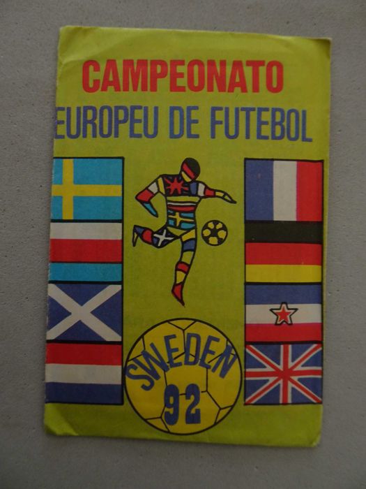 Closed Sticker Album for UEFA European Football Championship Sweden 92