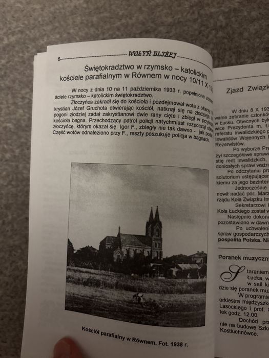Wołyń bliżej 2002 rok unikat