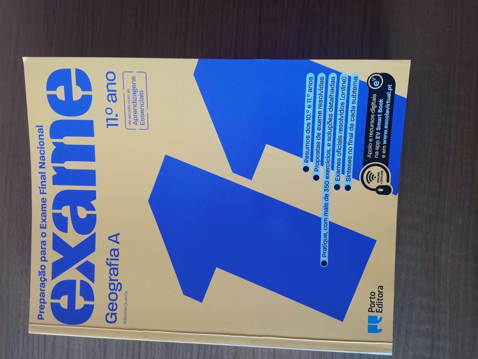 Livro de apoio e preparação para exame - Geografia A