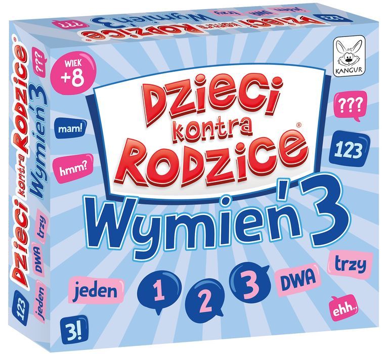 Gra Dzieci Kontra Rodzice Wymień 3 Kangur Nowa Nieużywana