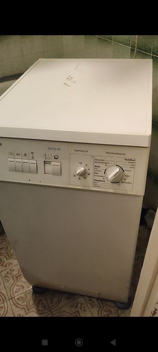 Пральна машина Siemens 800 об. вертикальна 45 см не круте барабан