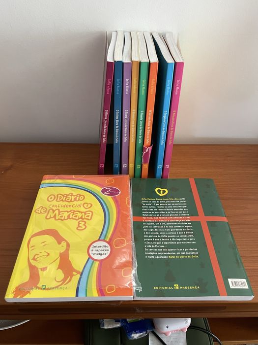 Diario de Sofia( 1* ao 7*)+ Diario do Natal+Dvd + diario Mariana
