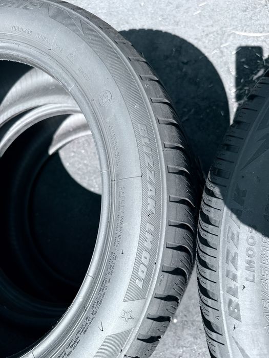 225 50 18 Bridgestone Blizzak LM001 RSC 85% 2024 Шини Зима