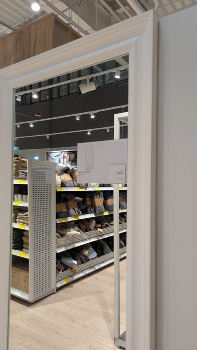 Lustro duże białe Skotterup NOWE