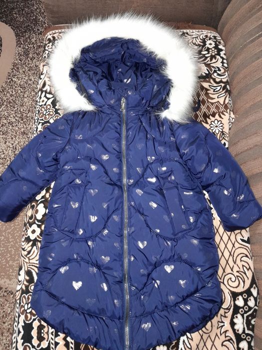 Зимова курточка для дівчинки