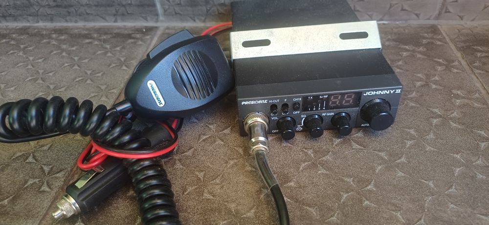 Radio CB Johny II plus 2 anteny