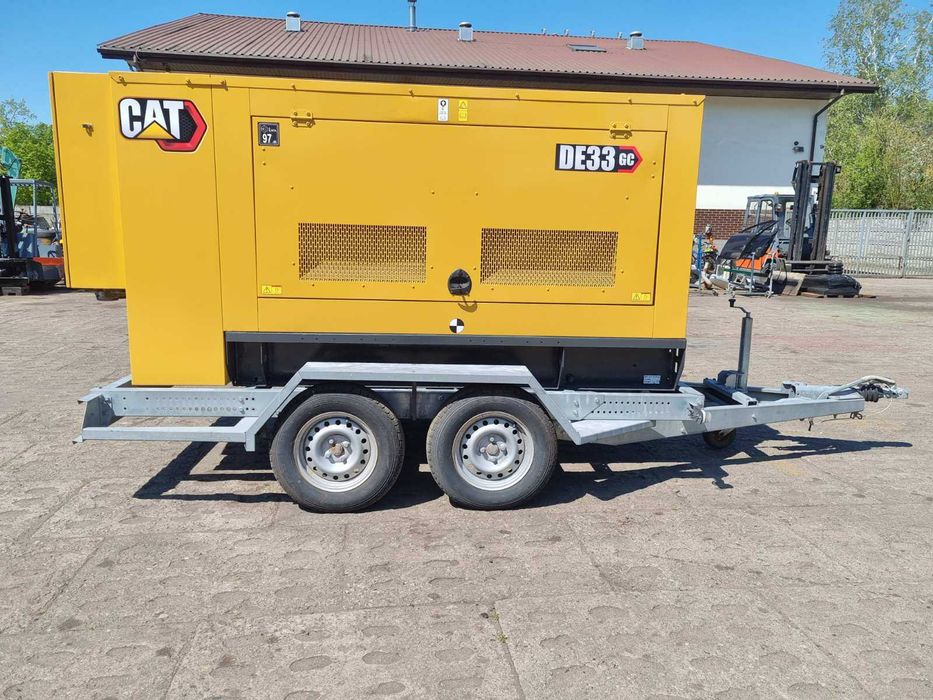 Agregat prądotwórczy Cat Olympian 80 kVA * z przyczepą * import