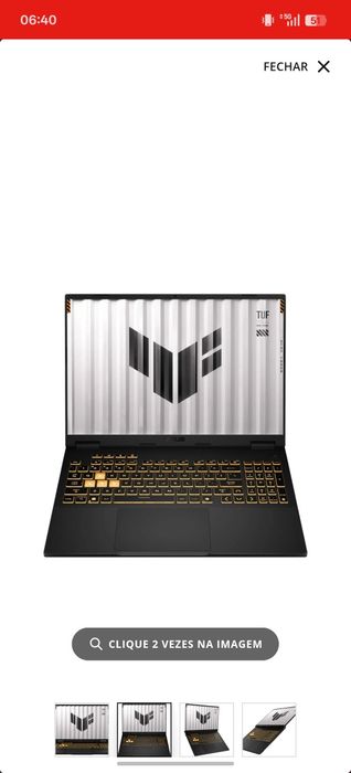Asus gaming FX608JPR novo e selado e garantia 5 anos