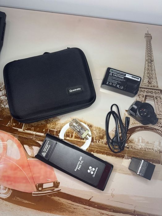 Quadralite reporter 200 Godox ad 200 lampa błyskowa reporterska flash