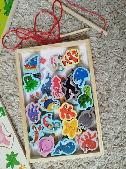 Дерев'яні пазли, вкладиші