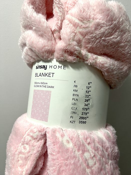 Koc kotki 130x160, nowy