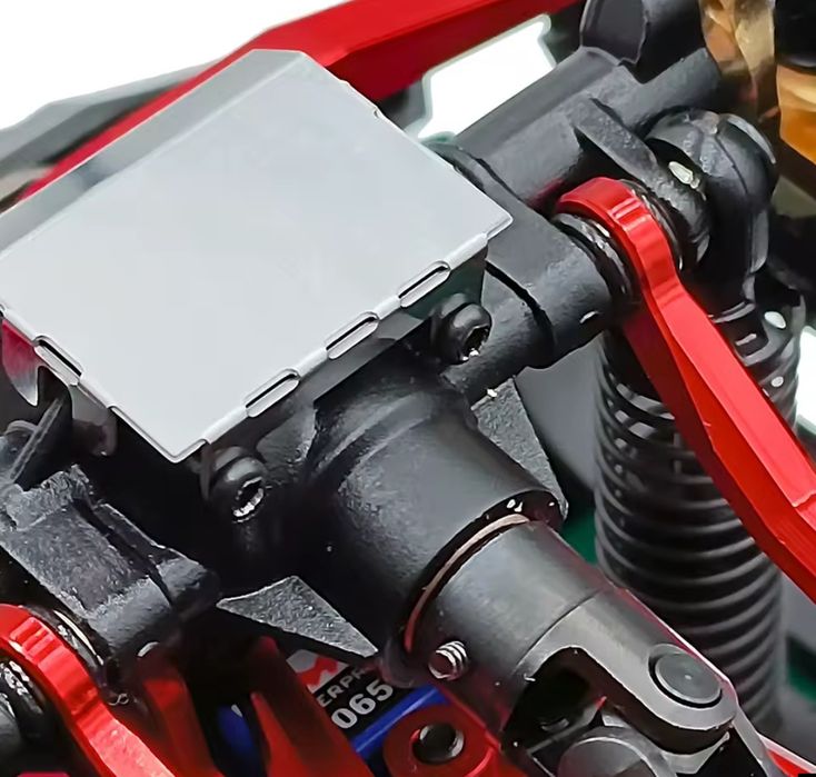 Stalowe osłony podwozia mostów do modelu rc 1:18 TRX4M JJRC 8801/09