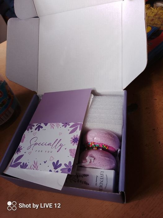 Zestaw prezentowy lawendowy