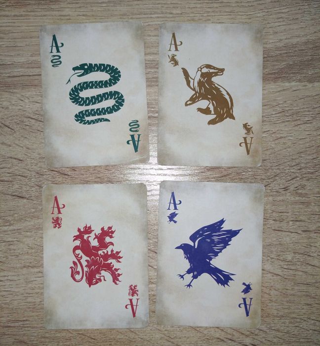 Baralho de Cartas Hogwarts - Harry Poter