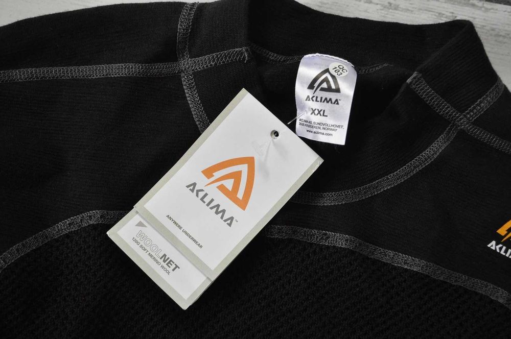 nowa koszulka Aclima WoolNet merino XXL