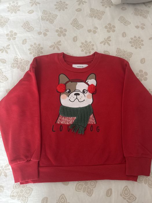 Sweter bluza Reserved 128 buldog