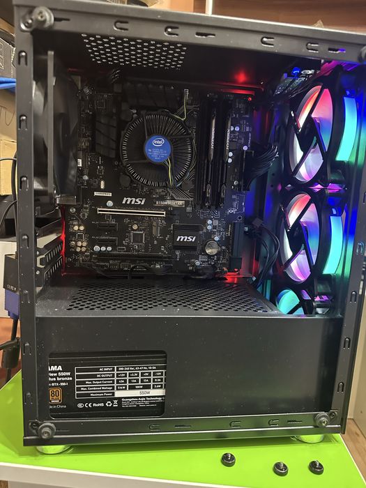 є 10 КОМПІВ‼️Traid-In‼️Системный блок‼️RX470 (GTX1650)‼️SSD256/8RAM/i5
