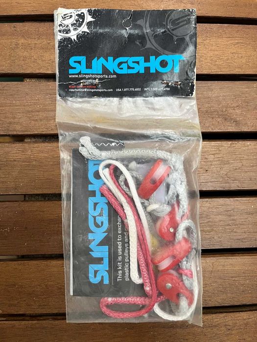 Kitesurf: Slingshot RPM Plastic Pulley Kit para tamanho 12 metros