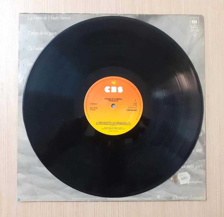 Francis Cabrel - Fragile (Vinil)