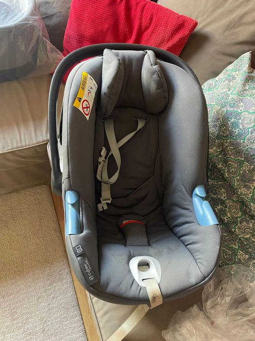 trio cybex ovo, alcofa, carrinho