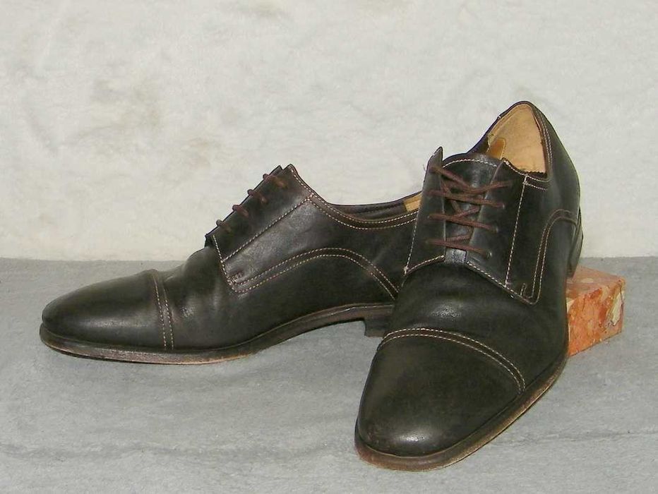 John Brommel's GOODYBAR - Eleganckie DERBY - rozm. 42,5 - IDEALNE !!!
