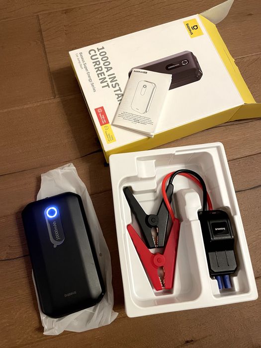 Power bank/ rozrusznik Car Jump Starter Baseus 10000mAh, 1000A