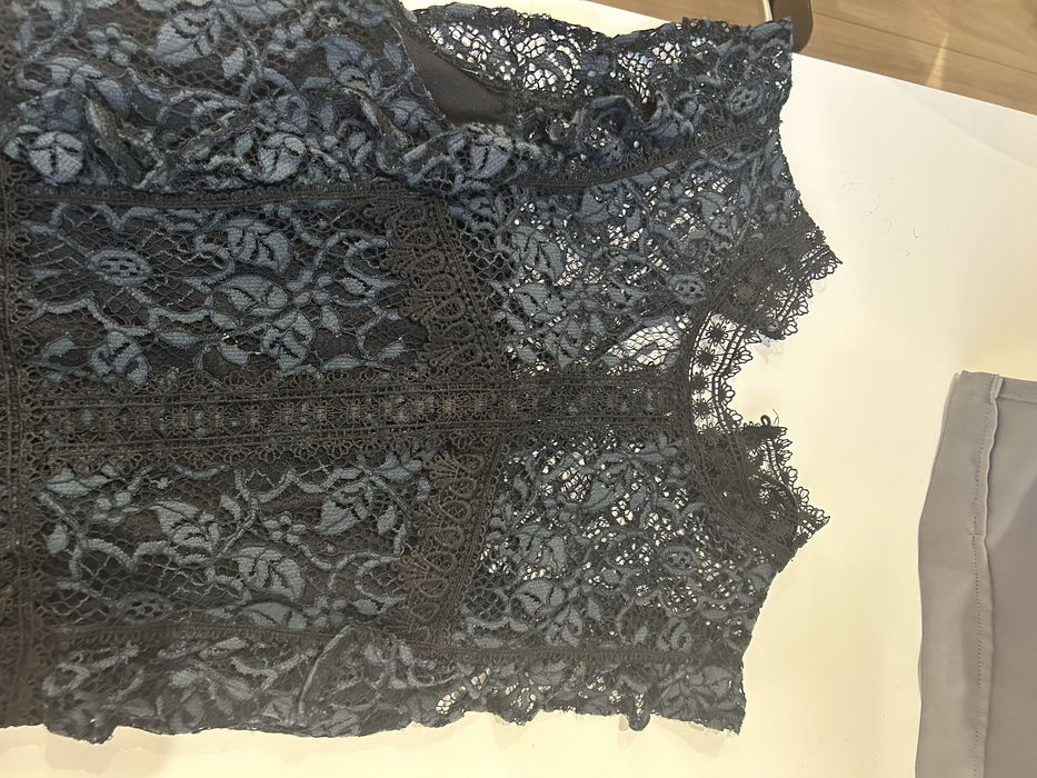 Sikienka koronkowa Zara basic S