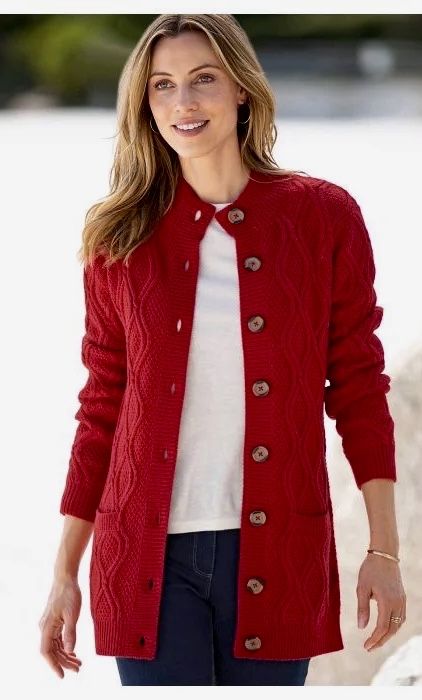 Кардиган на гудзиках