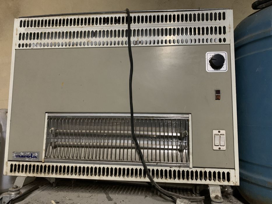 Aquecedor de barras a foncionar bem