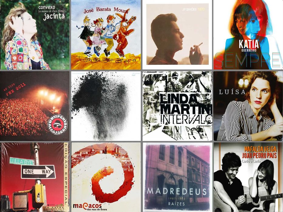 96 CDs Digipak - Música Portuguesa - Muito Bom Estado