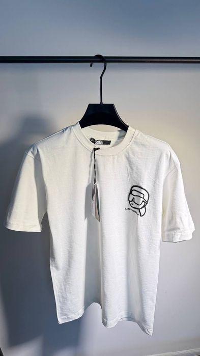 Стильна футболка KARL LAGERFELD White