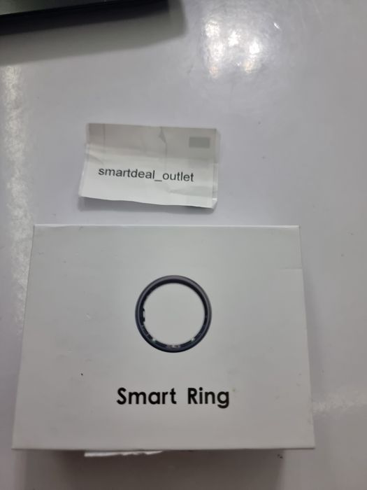 Smart Ring R06 Czarny Złoty Bluetooth 5ATM Kroki Tętno Sen
